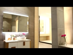 Frameless Custom Light Modern Luxury Equipped with Light Smart LED Bath Vanity Mirror