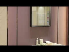 ホテル シルバーレンズ バックライト タッチセンサー LED浴室鏡 ライトと拡大鏡