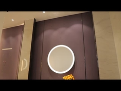 スマート浴室の鏡 ライトとタッチスイッチと防霧 ライトアップ鏡 虚栄心