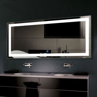 Hotel and Barbershop Interior Decorative Rectangle Led Bathroom Vanity Illumination