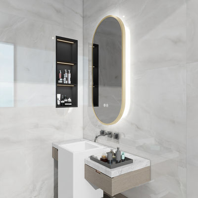 Green Materials Custom Bathroom Mirrors Eco Friendly Bathroom Mirror With Lights