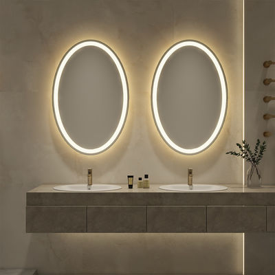 LED Mirror Light with Adjustable Color Temperature and Memory Function for Makeup Area in Home or Hotel Bathrooms