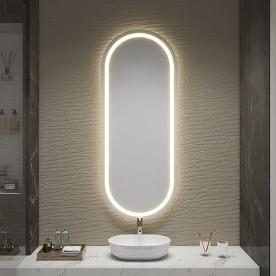 Custom Wall Mounted LED Bathroom Vanity Light with Acrylic Diffuser and Soft Ambient Glow for Hotel Guest Bathrooms