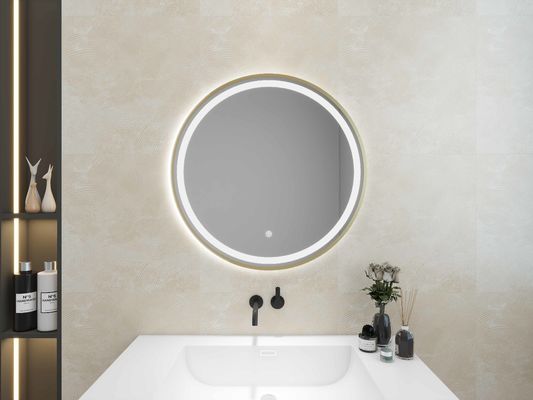Custom LED Mirror Light with Adjustable Brightness for Daily Makeup and Grooming in Contemporary Bathrooms