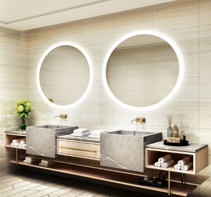 Anti Fog Lighted Mirror TV Space Saving Lighted Bathroom Magnifying Mirror High Definition