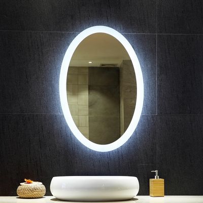 Stylish W24"xH36" Mirror Size LED Bath Mirrors for Modern Hotel Interior Wall Decor