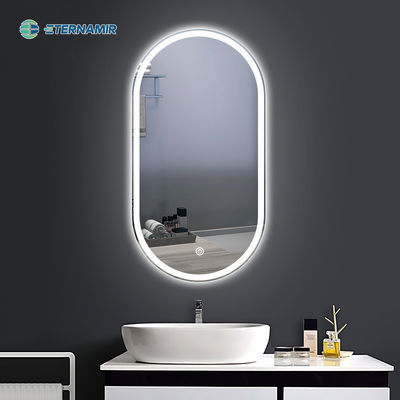 5mm Environmental Silver Mirror Round Shape LED Vanity Mirror for Smart Round Mirrors