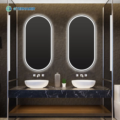 5mm Environmental Silver Mirror Round Shape LED Vanity Mirror for Smart Round Mirrors