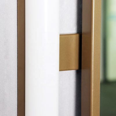 5mm Environmental Silver Mirror Round Shape Bathroom Wall Mounted LED Lighted Mirror