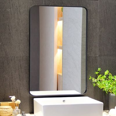 Custom Framed Metal Mirrors The Perfect Choice for Contemporary Bathroom Decor