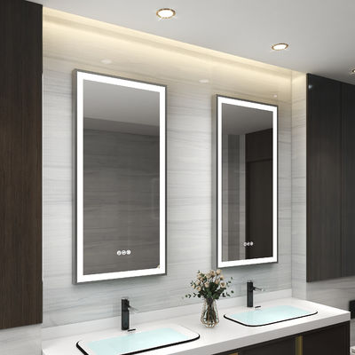 ETL CETL CE RoHS Certified Smart Bathroom Mirror with Bluetooth and Anti-Fog Features