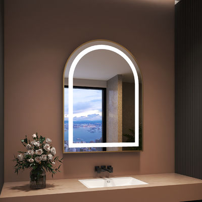 5mm Environmental Silver Mirror LED Bluetooth Wall Lamp Mirror for Hotel Bathroom Makeup