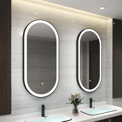 Upgrade Your Bathroom with This Led Mirror Rust Resistant Metal Chassis Wifi Heated Defogger and Smart Touch Screen