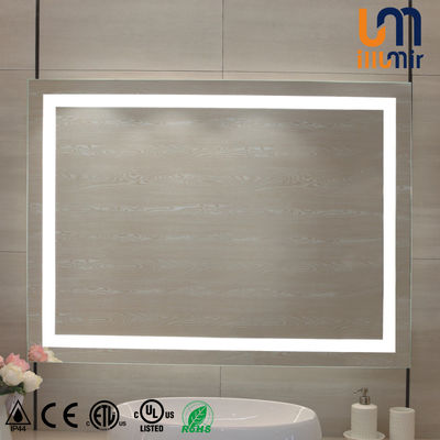 Light-Equipped Smart Backlit Bathroom Mirror with Touch Screen and Anti-Fog Functio