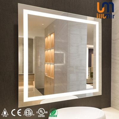 Light-Equipped Smart Backlit Bathroom Mirror with Touch Screen and Anti-Fog Functio