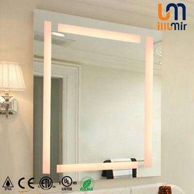 Hotel Decoration LED Mirror With Light Dimming Defogger Rectangle Shape
