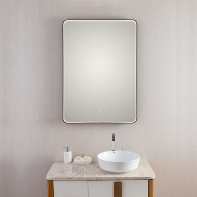 Custom Wall Mounted Vanity Mirror With Lights Fog Proof Led Backlit Bathroom Mirror