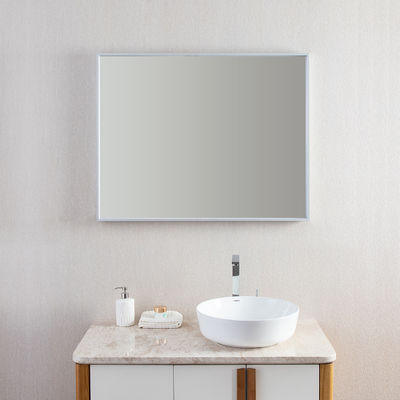 Memory Function Vanity Mirror With Led Lights Modern Design Touchable Screen