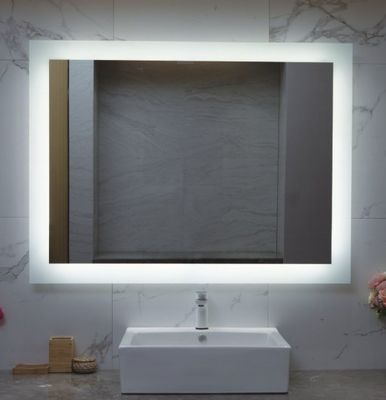 Touch Sensor Ice-flower Bathroom Illuminated Wall Mount LED Vanity Makeup LED Mirror
