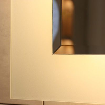 Touch Sensor Ice-flower Bathroom Illuminated Wall Mount LED Vanity Makeup LED Mirror