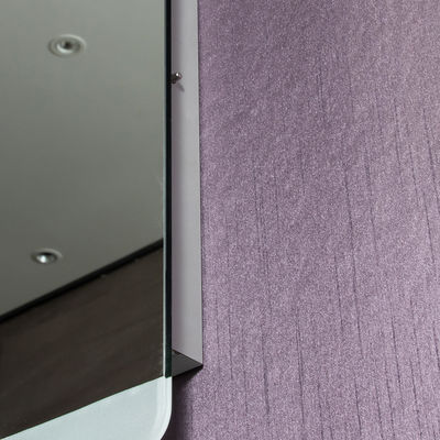 Custom Illuminated Wall Bath Bathroom Smart LED Digital Mirror and Modern Design Style
