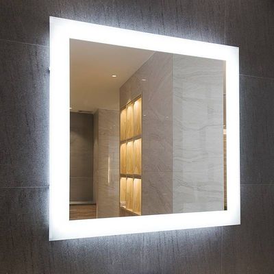 Hotel Bathroom Luxury LED Lit Up Mirror with Wall Mounted Installation and Equipped Light