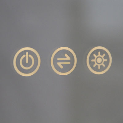 Touch Sensor LED Vanity Mirror for Private Label Medicine Cabinet and Gold Bathroom