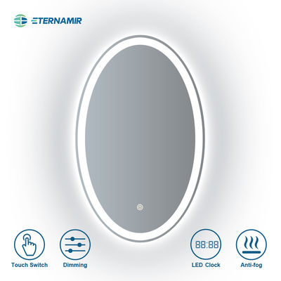 Hotel Bathroom Accessories Round Wall Barber Station Fogless Shower Mirror Design