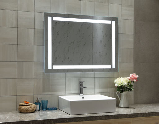 Modern Luxury Style IP44 Touch Demmer LED Bulbs Anti-fog Bathroom Illuminated LED Mirror with Speaker