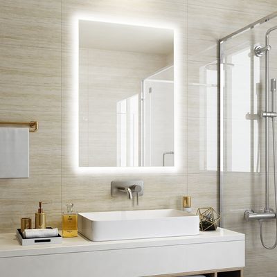 Graceful Hotel Bathroom LED Mirror with Custom Light Feature and Modern Luxury Design