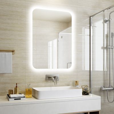 Graceful Hotel Bathroom LED Mirror with Custom Light Feature and Modern Luxury Design