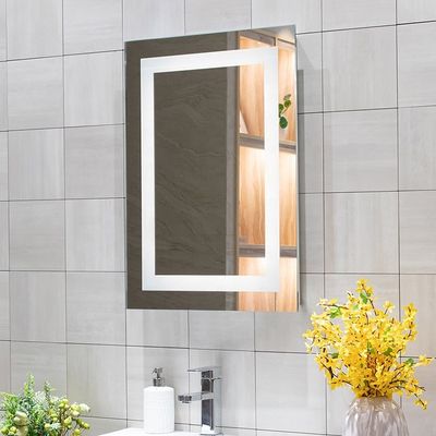 Living Room Illuminated Rectangle Shaving Shower Room Bathroom Mirrors With Touch Switch