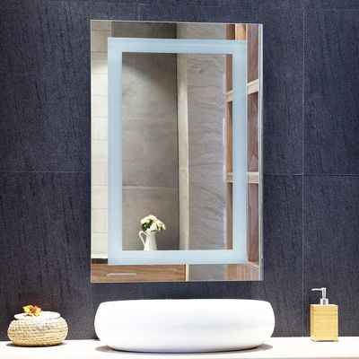 Hotel High Output Backlit Smart Bath Mirror W24"xH36"/W36"xH36" Fog Free Illumination