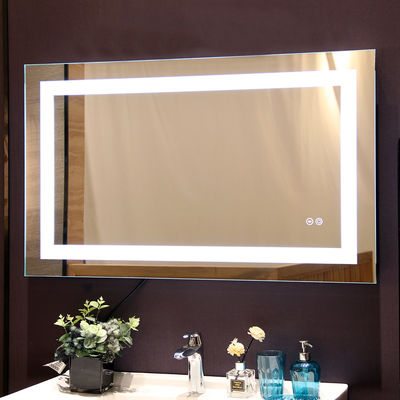 High Output 5050 SMD LEDs Lighting Source Smart Music Loudspeaker LED Bathroom Mirror