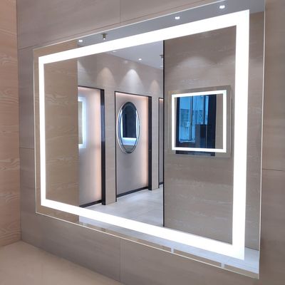 Hotel High Output Backlit Smart Bath Mirror W24"xH36"/W36"xH36" Fog Free Illumination