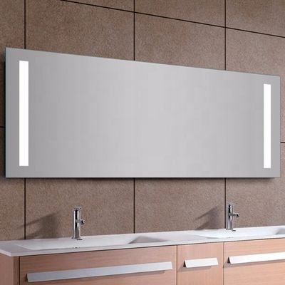 Wall Mounted LED Makeup Mirror with Digital Clock and UL ETL CUL ETL CE Certification