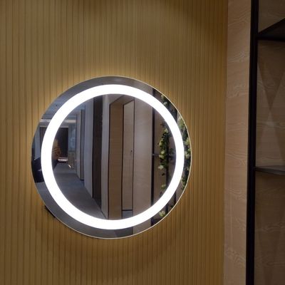 Modern Design Style Round Wall Mounted LED Bathroom Mirror with Touch Sensor Switch
