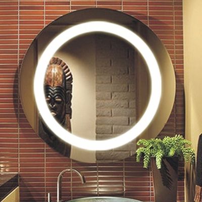 Modern Design Style Round Wall Mounted LED Bathroom Mirror with Touch Sensor Switch