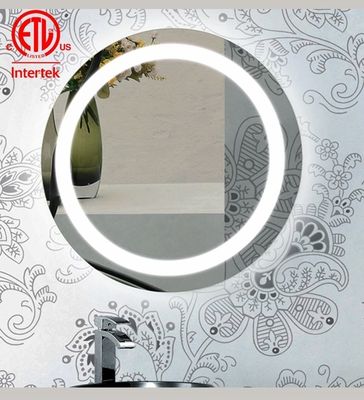 Modern Design Style Round Wall Mounted LED Bathroom Mirror with Touch Sensor Switch