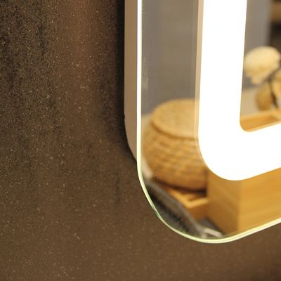 110V-277V 50/60Hz Modern LED Lighted Wall Bath Mirror with 5mm Copper Free Silver Mirror