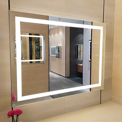 Hotel High Output Backlit Smart Bath Mirror W24"xH36"/W36"xH36" Fog Free Illumination