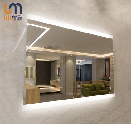 High Output 2835 SMD LED Light Smart Touch Sensor Dimming LED Vanity Bathroom Mirror