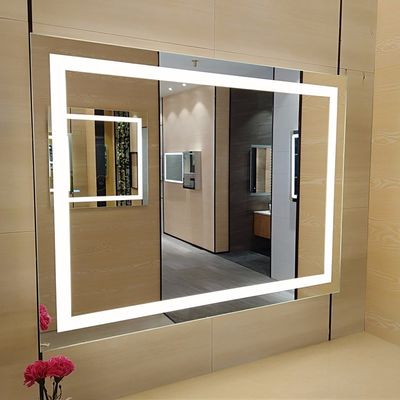 Adjustable Color Temperature W36"xH24 Wall Mount LED Bathroom Mirror for Home Bathroom