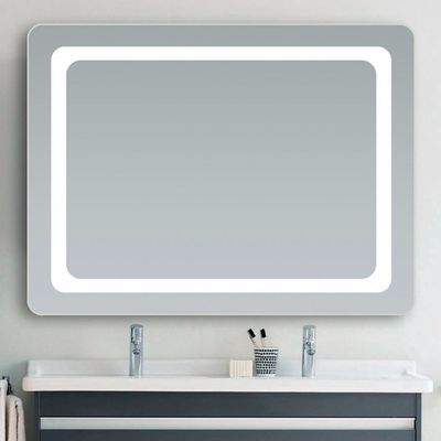 Custom Decorative Wall LED Touch Sensor Bathroom Magnifying Vanity Mirror With Light