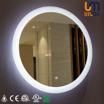 Decoration with Makeup Vanity and Smart Touch Screen Bathroom Mirror