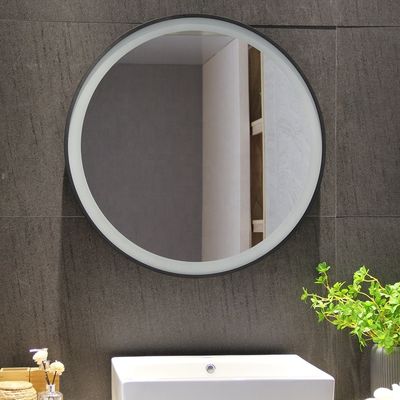 Custom Modern Luxury Round Metal Mirror Framed Home Decor Wall Circle Mirror for Foyer