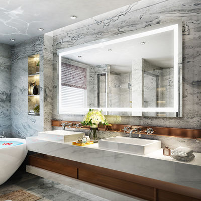 Bathroom Wifi Magic Touch Screen Intelligent Mirror Lighted Bath LED Android Smart Mirror