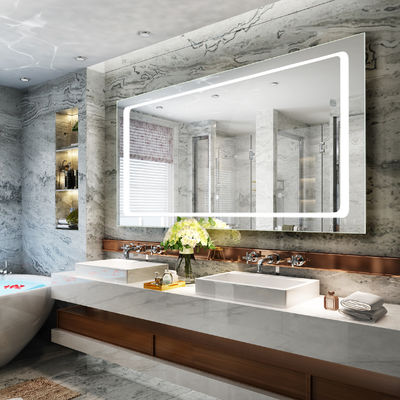 Modern Hotel Home Furniture Big Wall Mirror with 3000K/4000K/6000K Color Temperature
