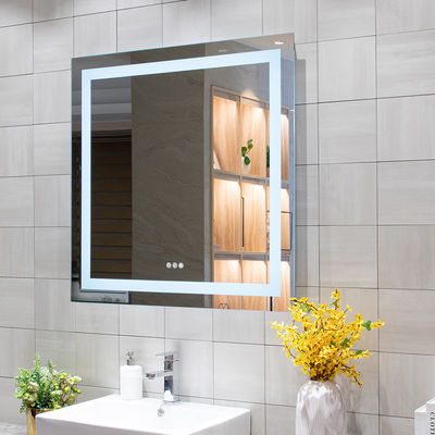 19W/26W/33W Bathroom Vanity Lighted LED Mirror with Fog Free Design and Touch Control
