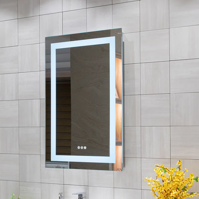 19W/26W/33W Bathroom Vanity Lighted LED Mirror with Fog Free Design and Touch Control